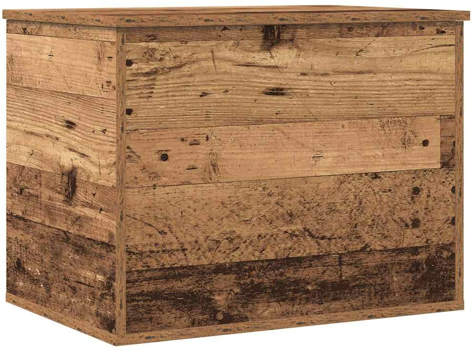 Saugojimo dėžė Sena mediena 60 x 42 x 46 cm Apdirbta mediena
