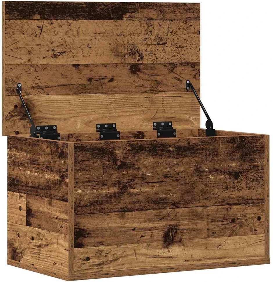 Saugojimo dėžė Senovinis medis 60 x 35 x 35 cm Apdirbta mediena