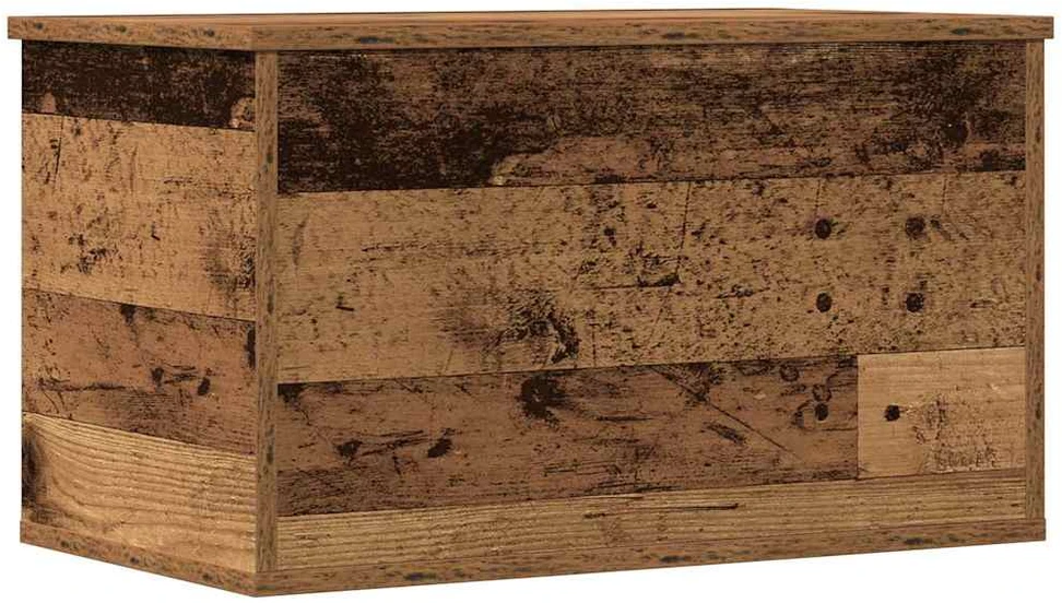 Saugojimo dėžė Senovinis medis 60 x 35 x 35 cm Apdirbta mediena