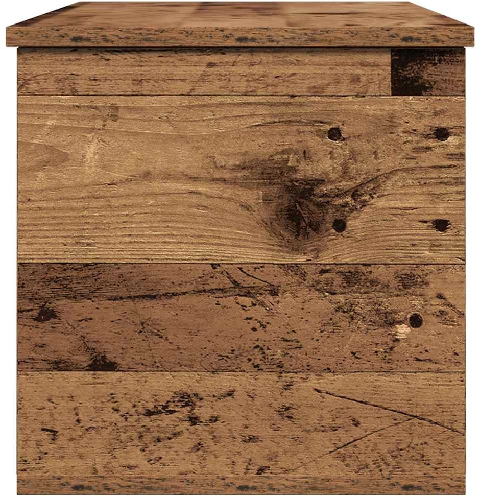 Saugojimo dėžė Senovinis medis 90 x 35 x 35 cm Apdirbta mediena