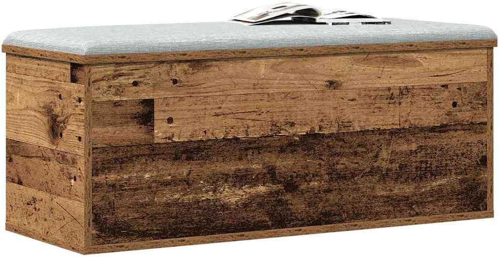 Saugojimo dėžė Senovinis medis 90 x 35 x 35 cm Apdirbta mediena