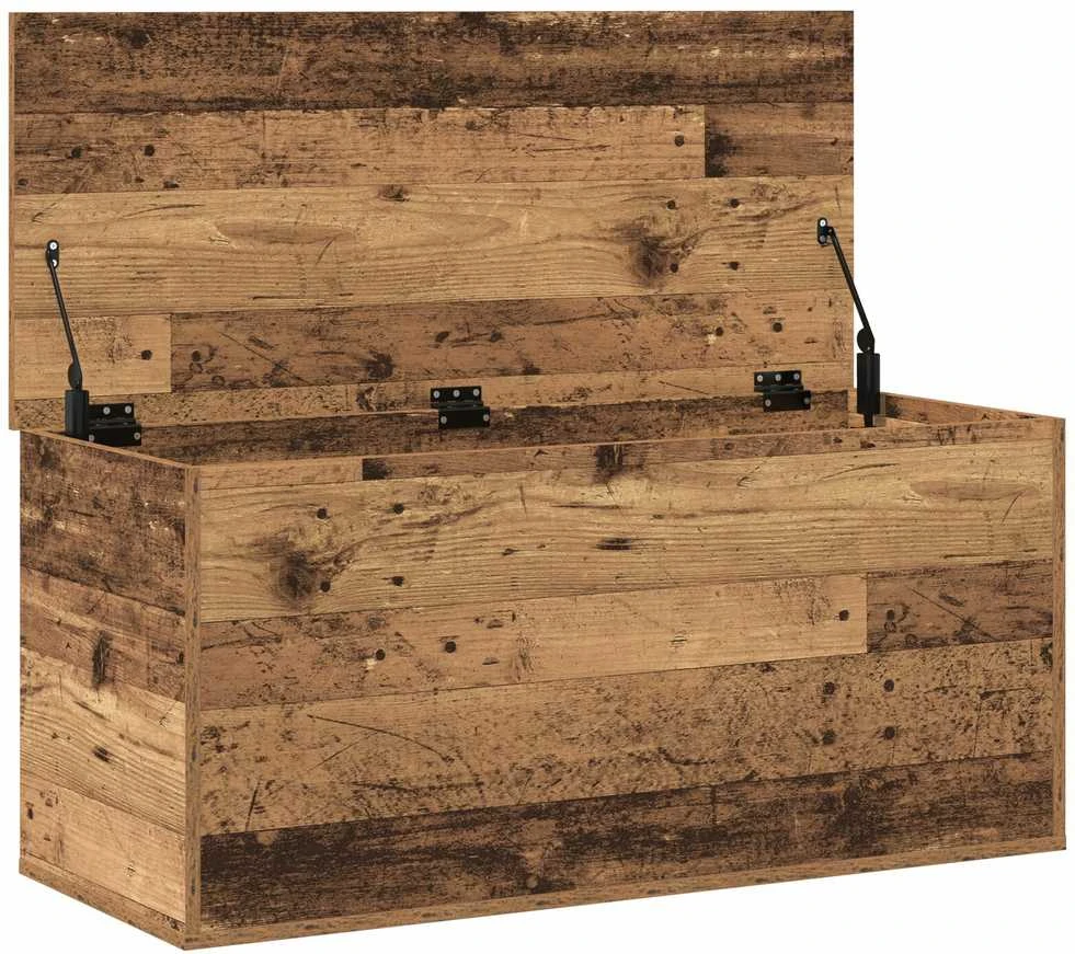 Saugojimo dėžė Sena mediena 100 x 42 x 46 cm Apdirbta mediena