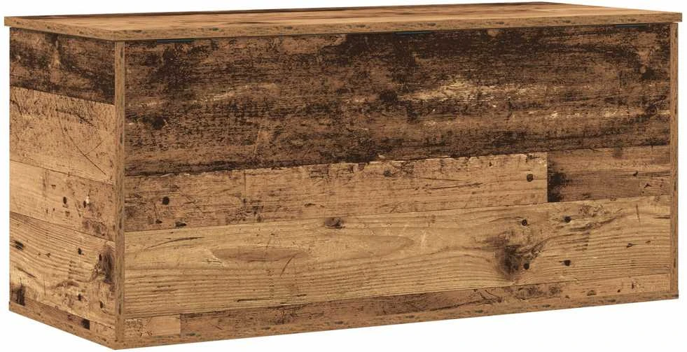 Saugojimo dėžė Sena mediena 100 x 42 x 46 cm Apdirbta mediena