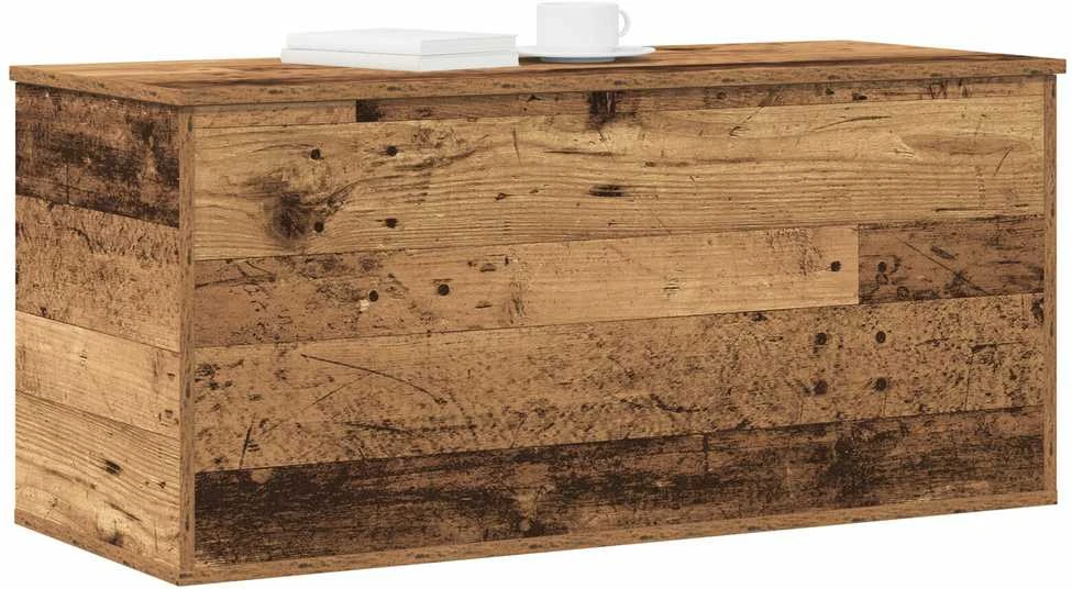 Saugojimo dėžė Sena mediena 100 x 42 x 46 cm Apdirbta mediena