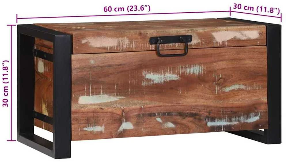 Saugojimo dėžės Įvairiaspalvis 60 x 30 x 30 cm
