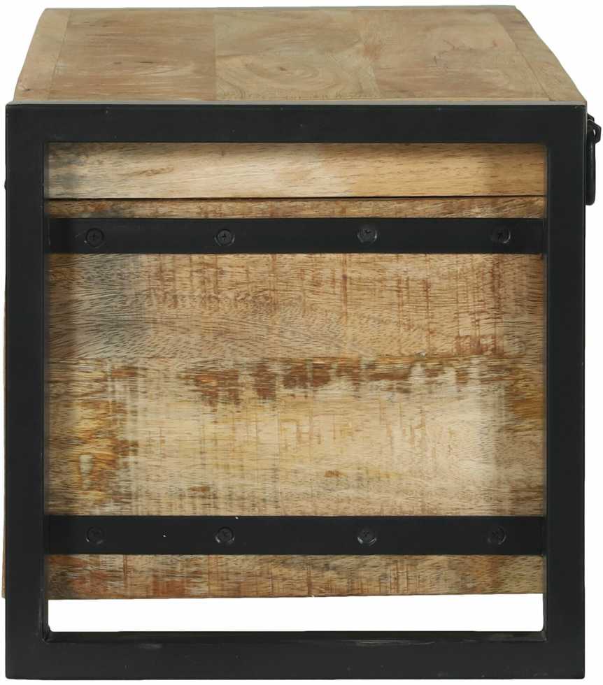 Saugojimo dėžės Ruda 80 x 30 x 30 cm Mango medienos masyvas