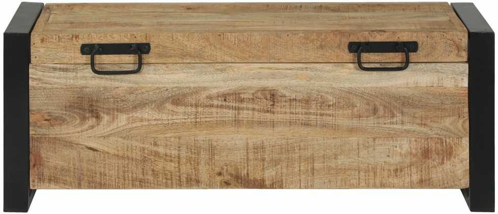 Saugojimo dėžės Ruda 80 x 30 x 30 cm Mango medienos masyvas