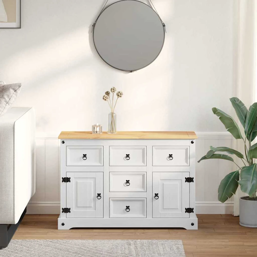 Saugojimo dėžės CORONA Balta 112 x 40 x 75 cm