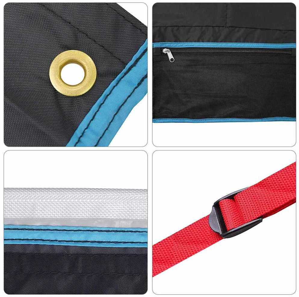 Saugojimo maišelis Juoda ir mėlyna 98 x 47 cm Oksfordas
