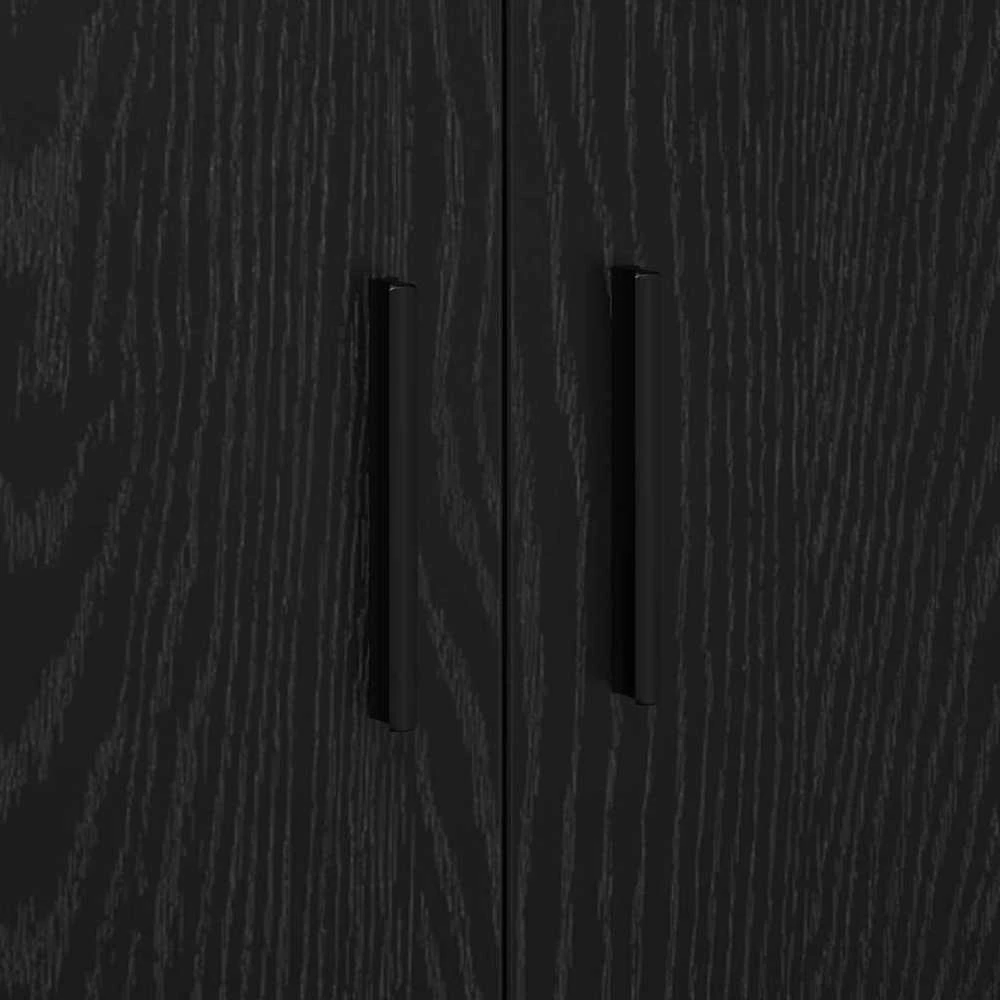 Oppbevaringsskap 2 vnt. Juodas ąžuolas 118 x 41 x 40 cm