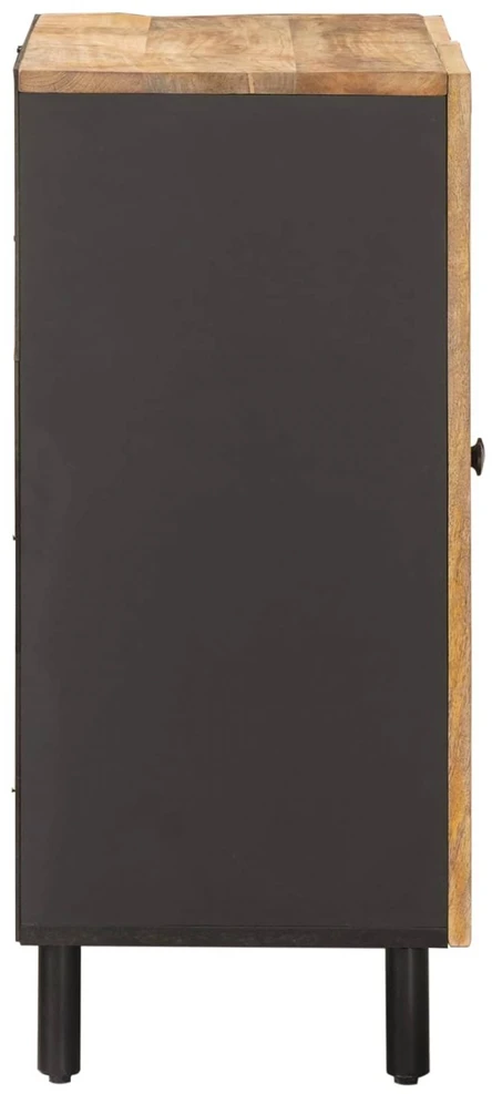 Saugojimo spintos 60 x 33 x 75 cm Kietas mango medis Natūrali