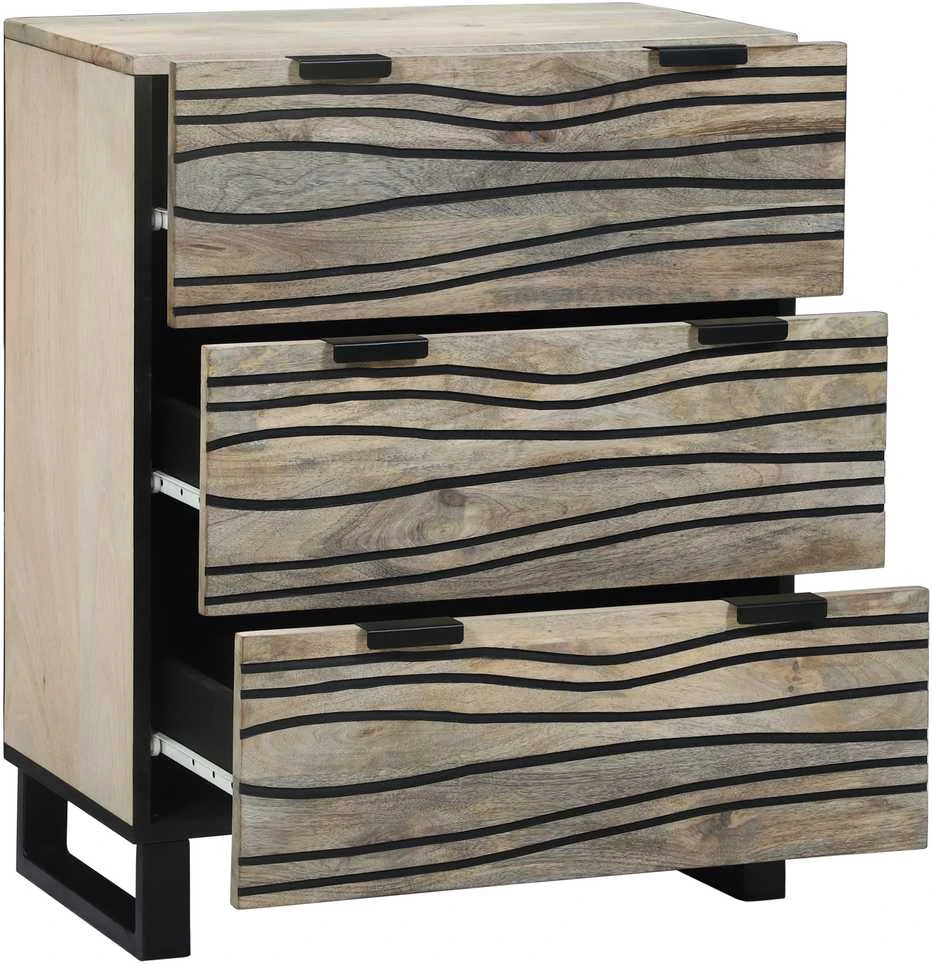 Kabalas Balta 60 x 33.5 x 75 cm Mango medienos masyvas