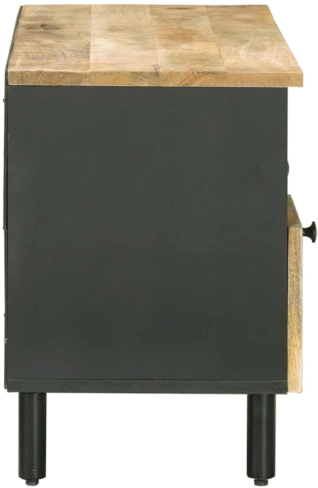 Saugojimo spintos Natūrali 100 x 33 x 46 cm Kietas mango medis