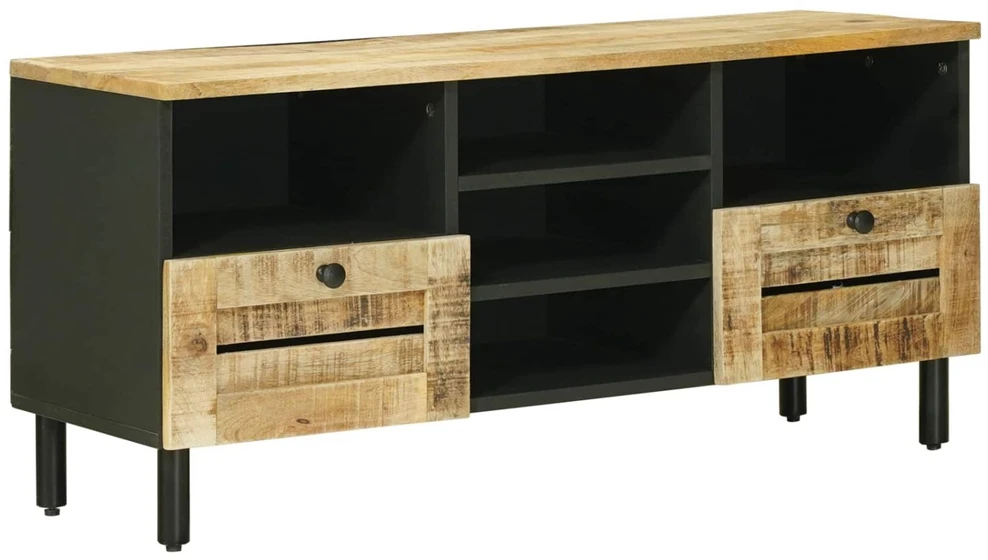 Saugojimo spintos Natūrali 100 x 33 x 46 cm Kietas mango medis