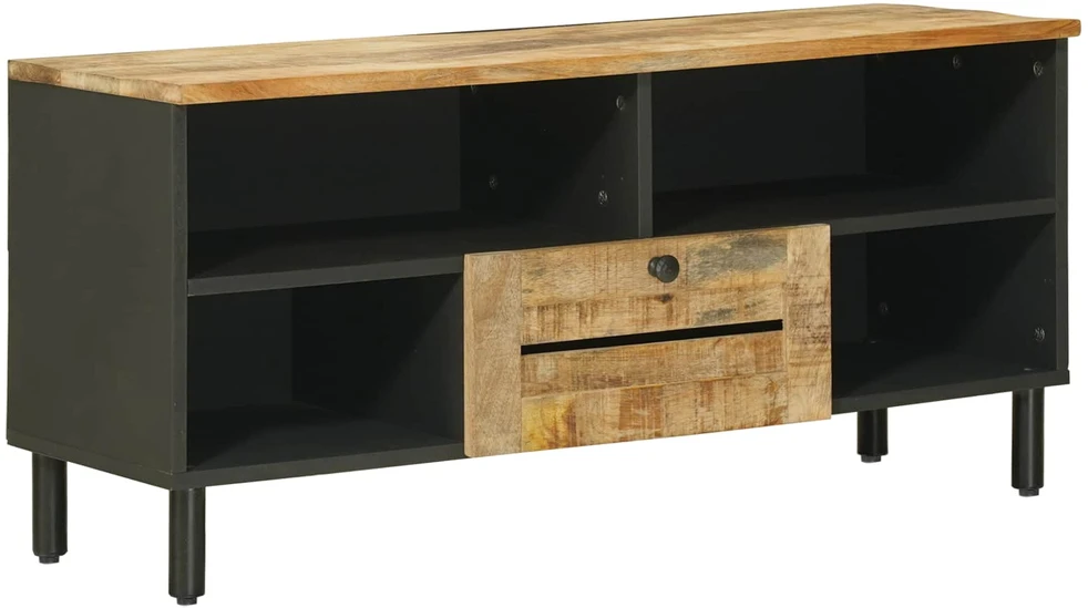 Saugojimo spintos Natūrali 100 x 33 x 46 cm Kietas mango medis