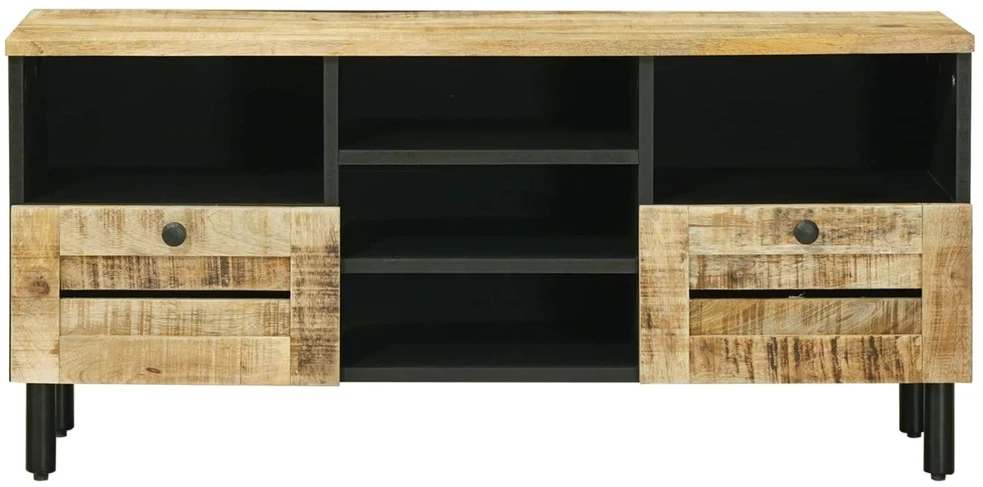 Saugojimo spintos Natūrali 100 x 33 x 46 cm Kietas mango medis