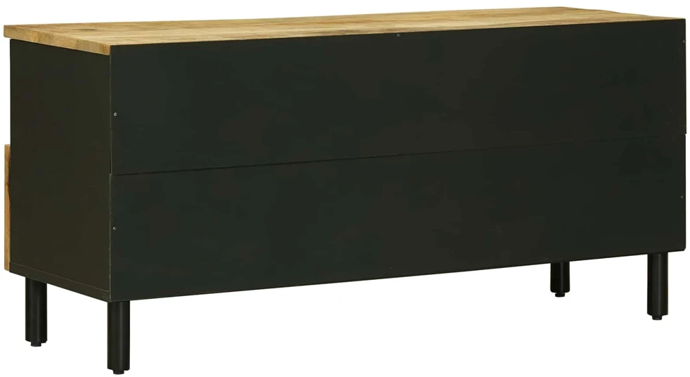 Saugojimo spintos Natūrali 100 x 33 x 46 cm Kietas mango medis