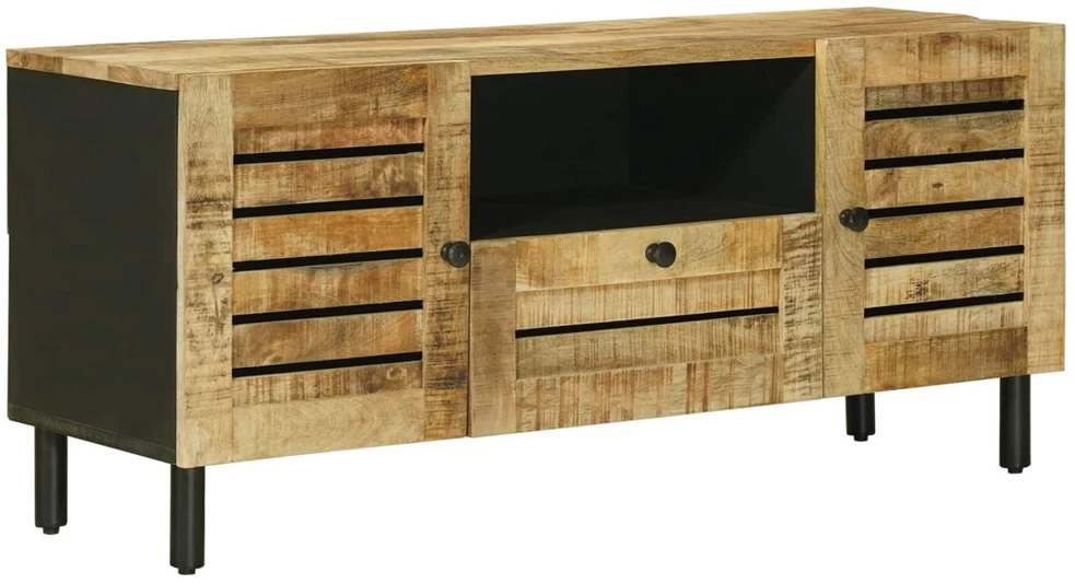 Saugojimo spintos Natūrali 105 x 33 x 46 cm Kietas mango medis