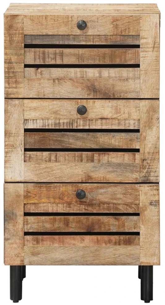 Saugojimo spintos Natūrali 40 x 33 x 75 cm Kietas mango medis