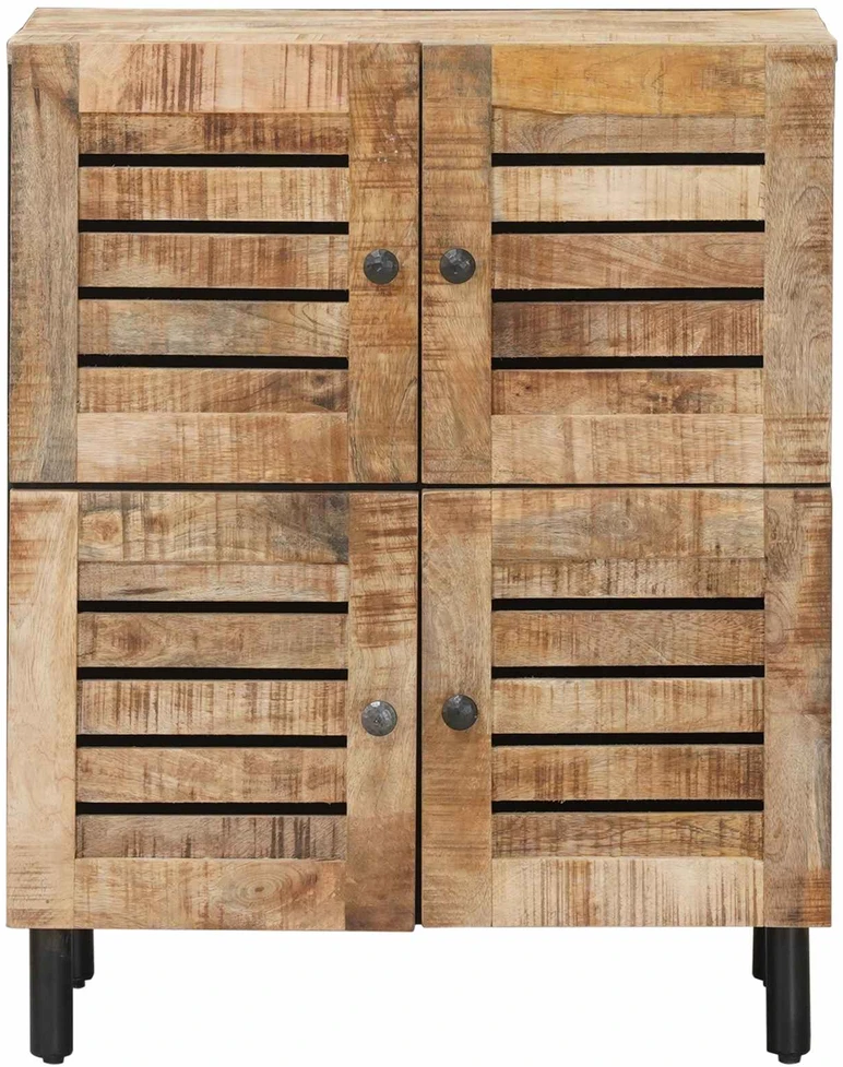 Saugojimo spintos Natūrali 60 x 33 x 75 cm Kietas mango medis
