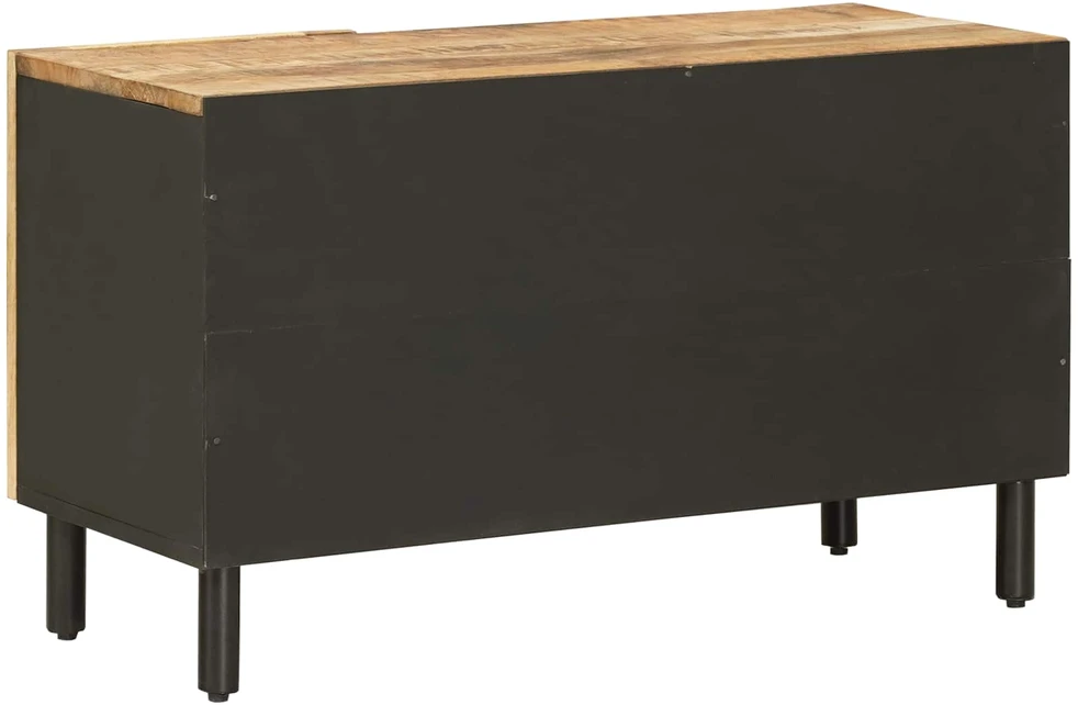 Saugojimo spintos Natūrali 80 x 33 x 46 cm Kietas mango medis