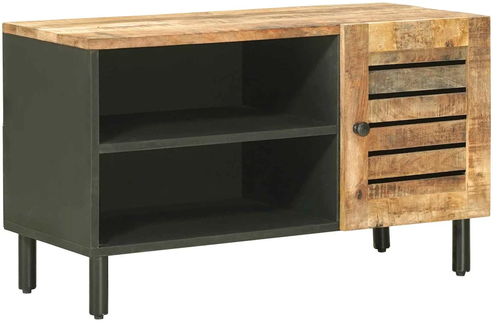 Saugojimo spintos Natūrali 80 x 33 x 46 cm Kietas mango medis