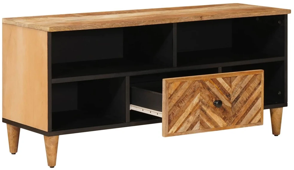 Saugojimo spintos Ruda 100 x 33,5 x 46 cm Kietas mango medis