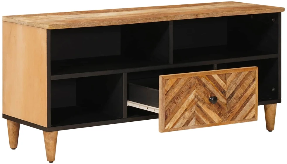 Saugojimo spintos Ruda 100 x 33,5 x 46 cm Kietas mango medis
