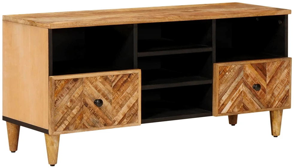 Saugojimo spintos Ruda 100 x 33,5 x 46 cm Kietas mango medis