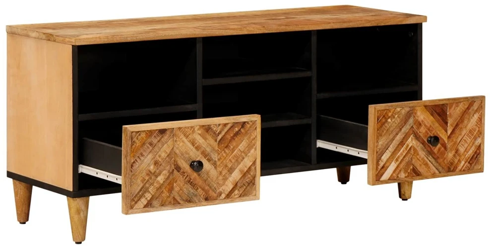 Saugojimo spintos Ruda 100 x 33,5 x 46 cm Kietas mango medis