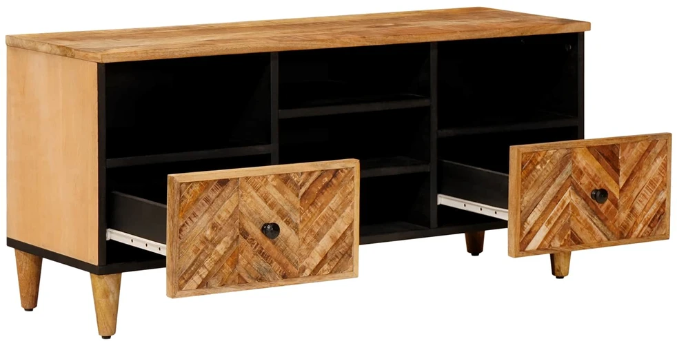 Saugojimo spintos Ruda 100 x 33,5 x 46 cm Kietas mango medis