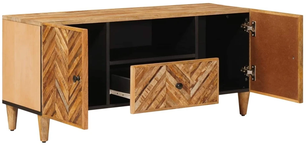 Saugojimo spintos Ruda 105 x 33,5 x 46 cm Kietas mango medis