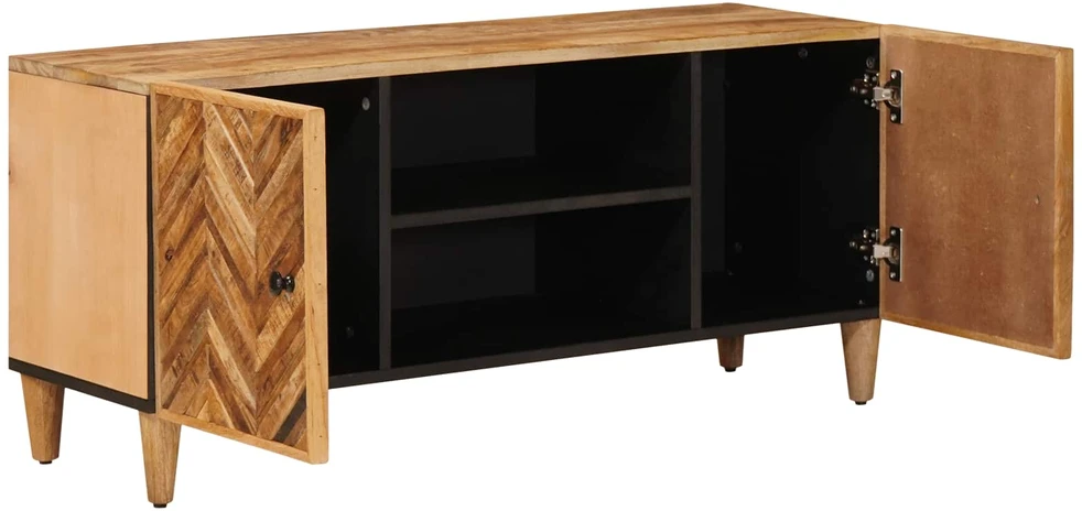 Saugojimo spintos Ruda 105 x 33,5 x 46 cm Kietas mango medis