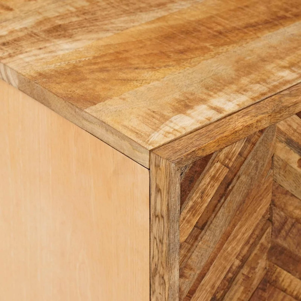 Saugojimo spintos Ruda 105 x 33,5 x 46 cm Kietas mango medis