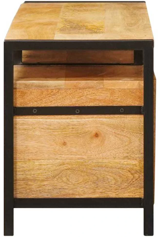 Saugojimo spintos Ruda 110 x 30 x 40 cm Kietas mango medis