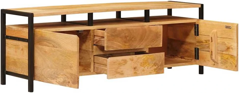 Saugojimo spintos Ruda 110 x 30 x 40 cm Kietas mango medis