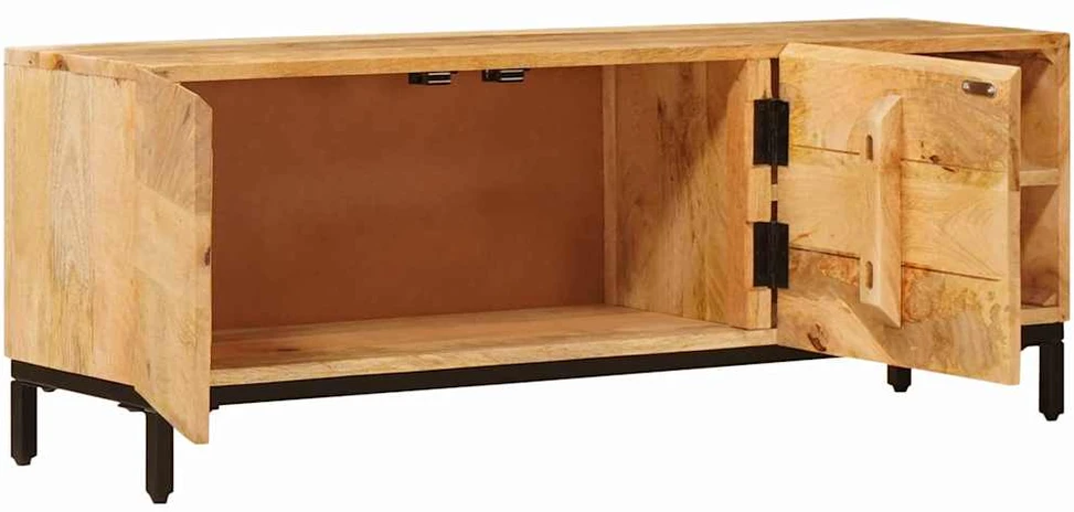 Saugojimo spintos Ruda 110 x 30 x 40 cm Kietas mango medis