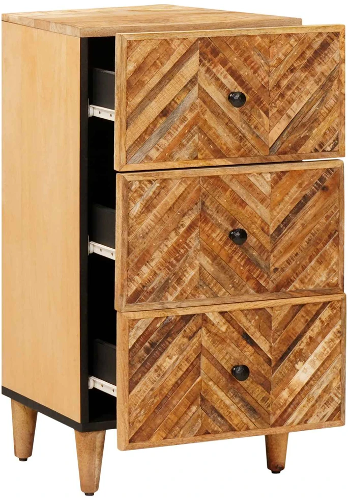 Saugojimo spintos Ruda 40 x 33,5 x 75 cm Kietas mango medis