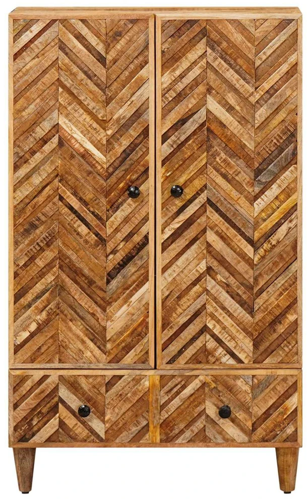 Saugojimo spintos Ruda 60 x 33,5 x 100 cm Kietas mango medis