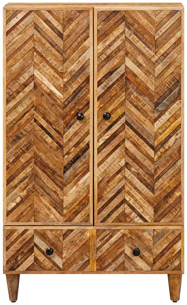 Saugojimo spintos Ruda 60 x 33,5 x 100 cm Kietas mango medis