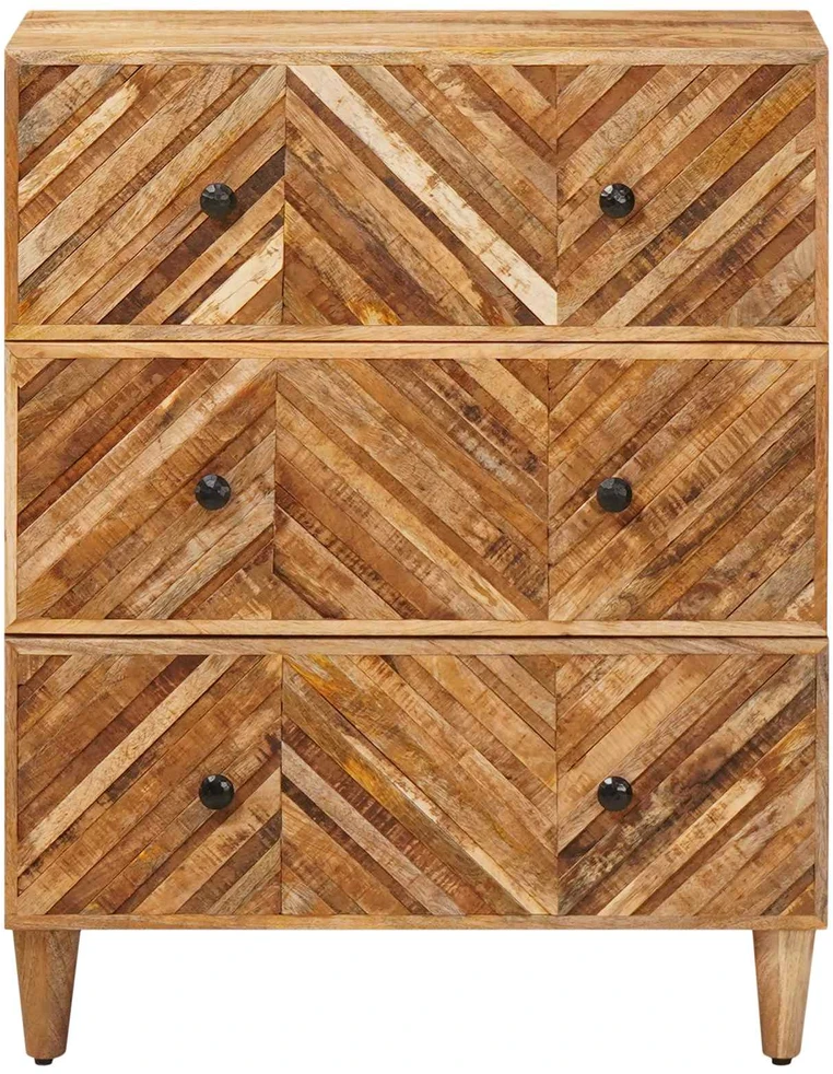 Saugojimo spintos Ruda 60 x 33,5 x 75 cm Kietas mango medis