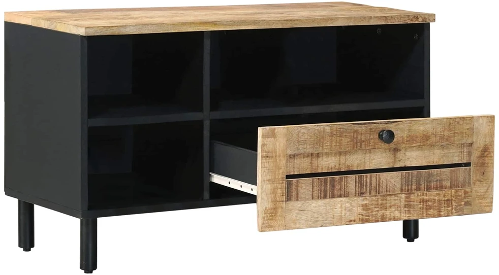 Saugojimo spintos Ruda 80 x 33,5 x 46 cm Kietas mango medis