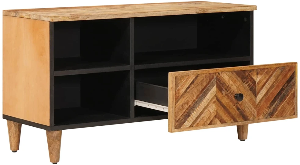 Saugojimo spintos Ruda 80 x 33,5 x 46 cm Kietas mango medis