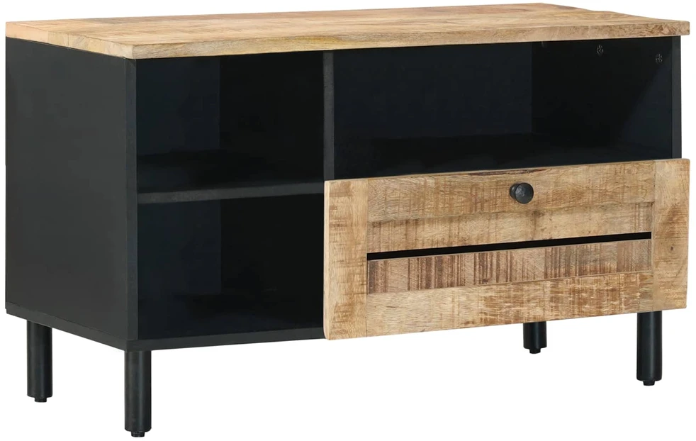 Saugojimo spintos Ruda 80 x 33,5 x 46 cm Kietas mango medis
