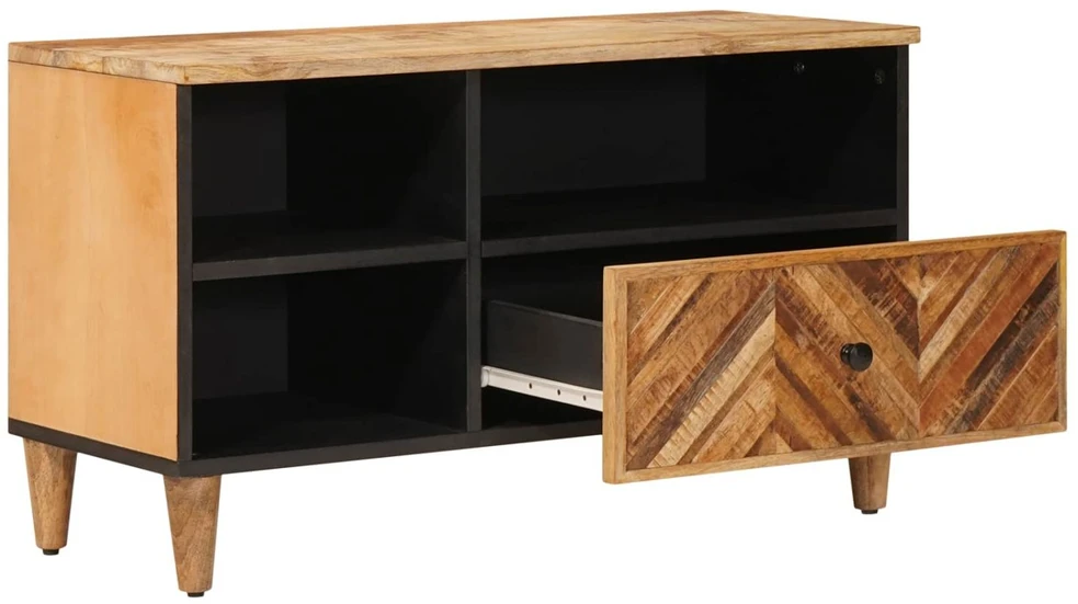 Saugojimo spintos Ruda 80 x 33,5 x 46 cm Kietas mango medis