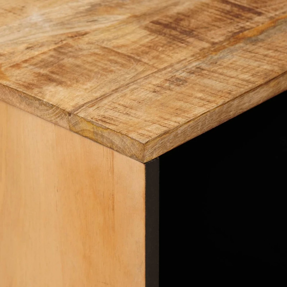 Saugojimo spintos Ruda 80 x 33,5 x 75 cm Kietas mango medis
