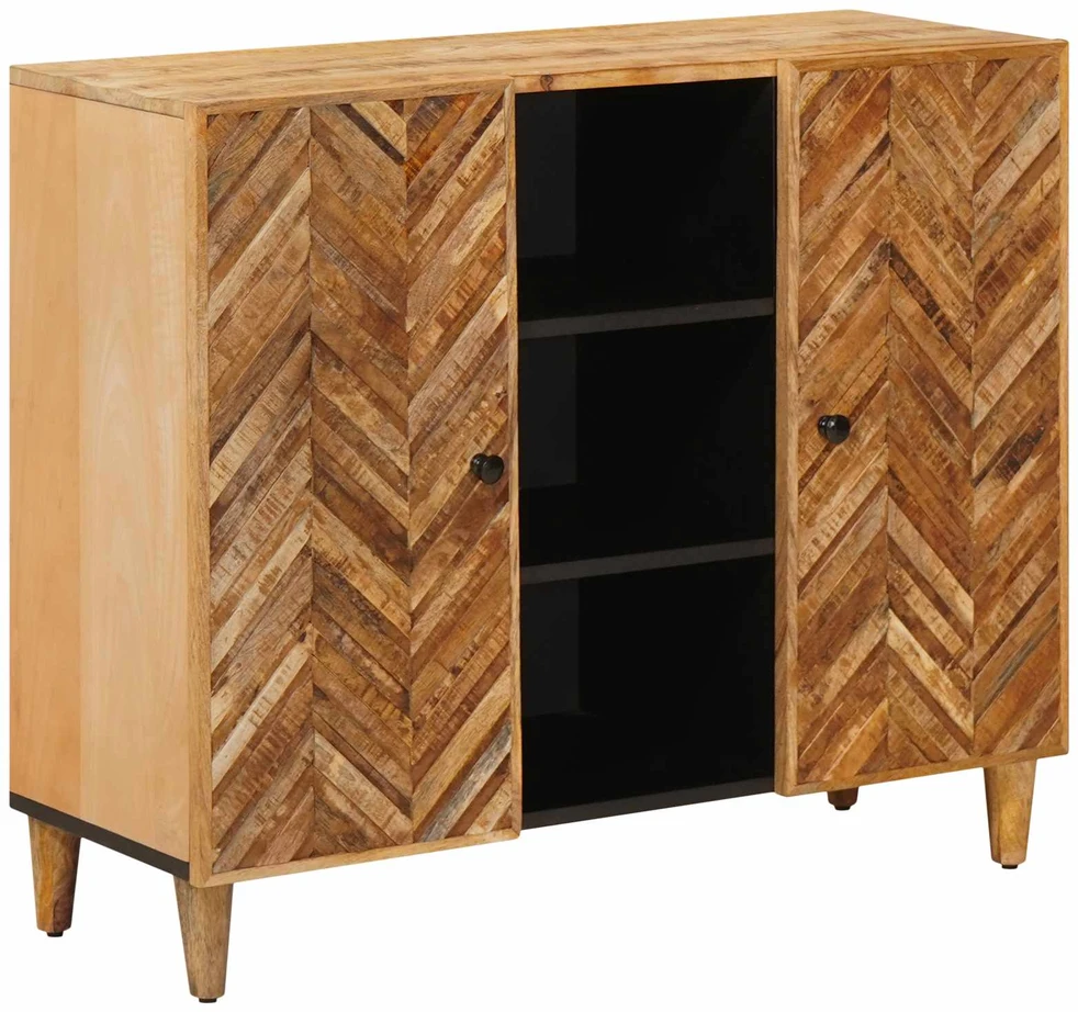 Saugojimo spintos Ruda 90 x 33,5 x 75 cm Kietas mango medis