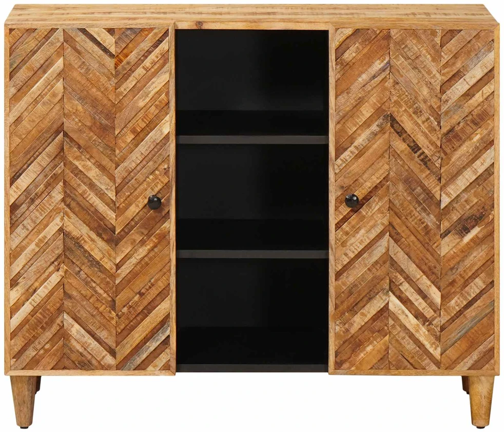 Saugojimo spintos Ruda 90 x 33,5 x 75 cm Kietas mango medis