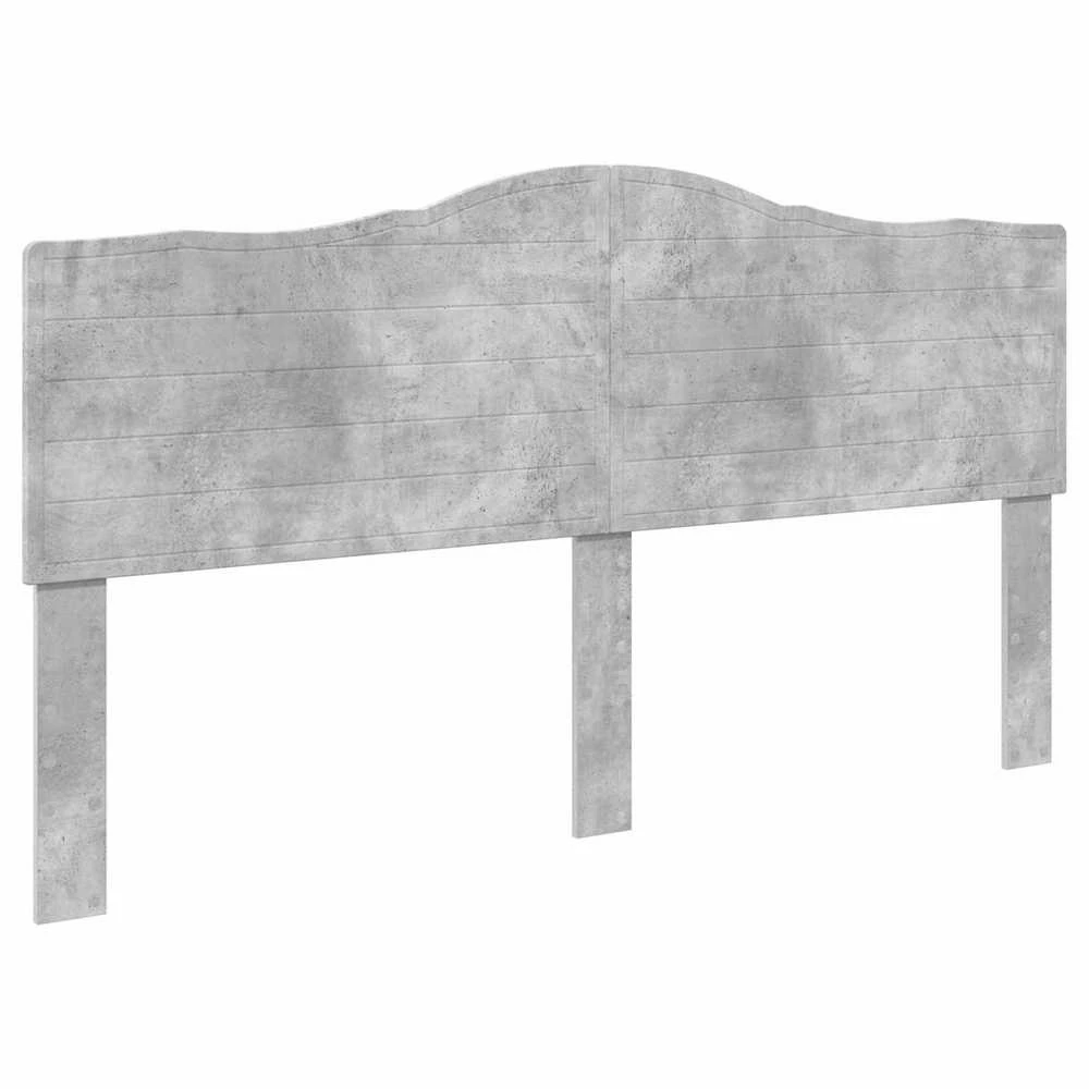 Saugos lova Betono pilka 200 x 200 cm Apdirbta mediena