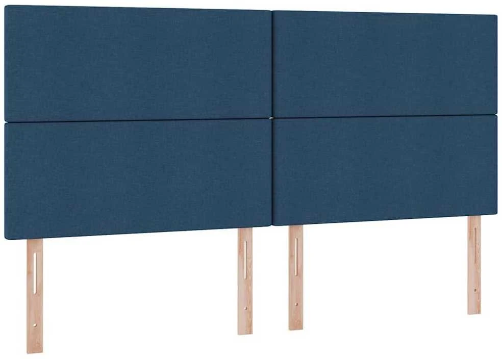 Lova su daiktų laikymo vieta ir čiužiniu Mėlyna 200 x 200 cm